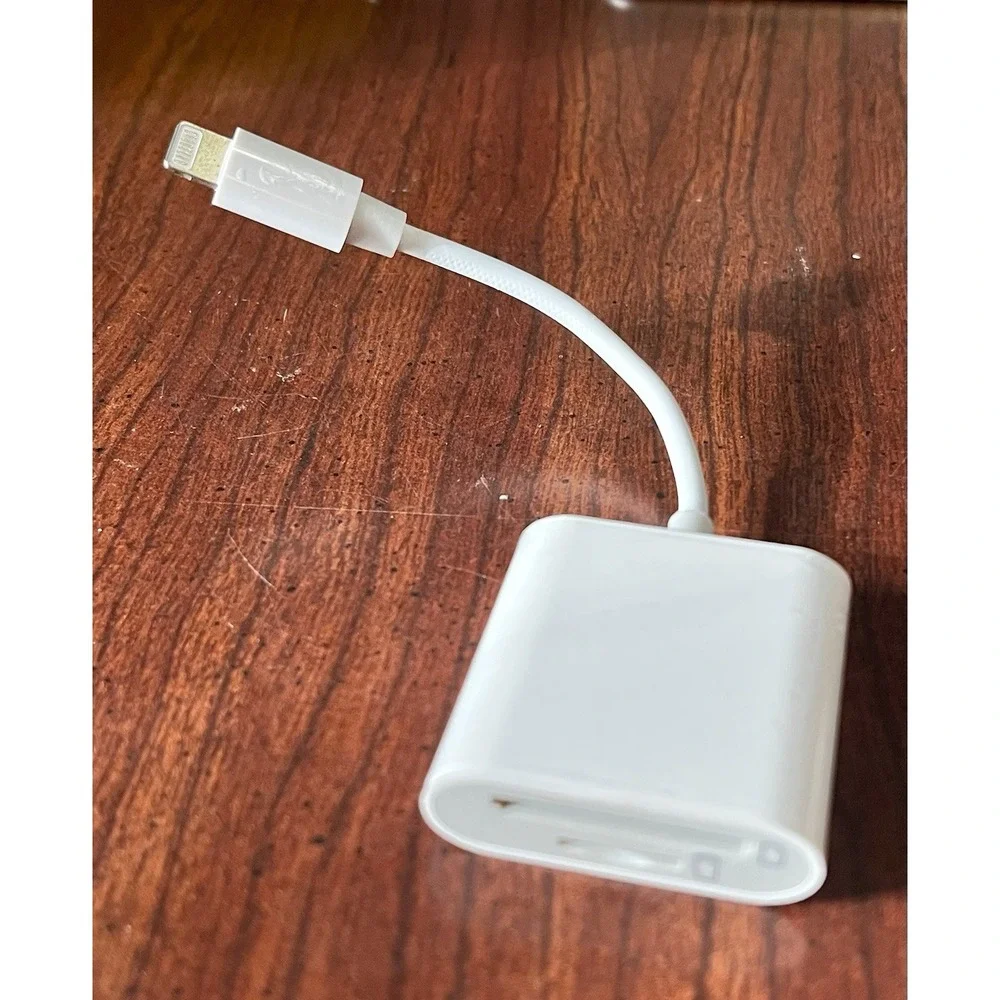 NEW 2 in 1 Lightning to SD/Micro SD Card Reader for iPhone iPad‎